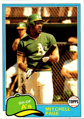 1981 Topps Mitchell Page #35