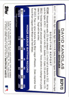 2012 Bowman Chrome Prospects David Kandilas #BCP173