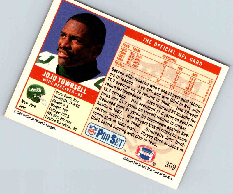 1989 NFL Proset Jo Jo Townsell