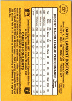 1987 Donruss Daryl Boston #137