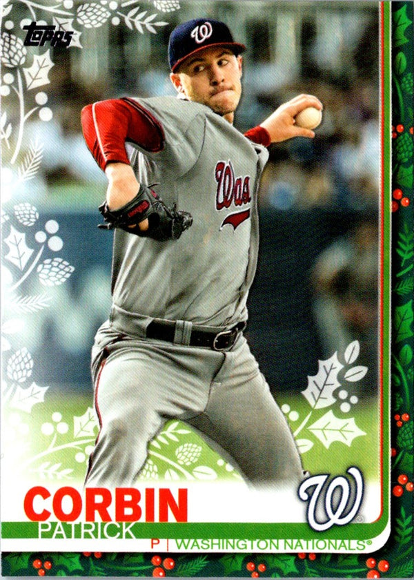 2019 Topps Holiday Patrick Corbin #HW77