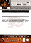 2012 Upper Deck Wayne Simmonds