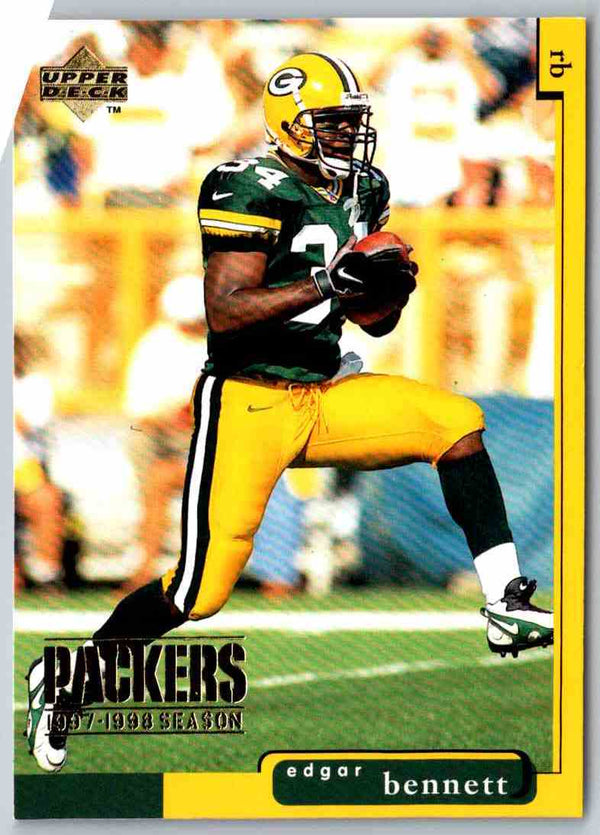 1998 Upper Deck Edgar Bennett #GB14