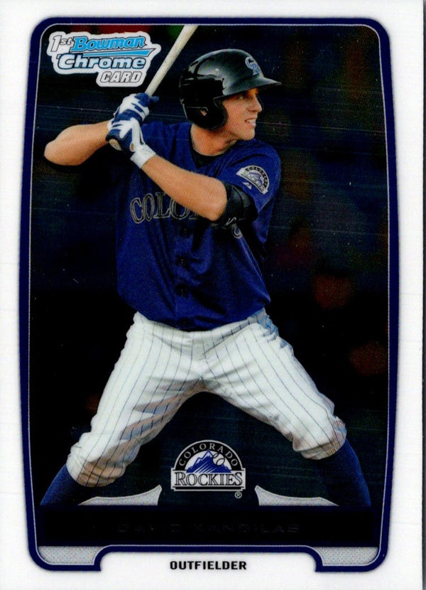 2012 Bowman Chrome Prospects David Kandilas #BCP173