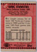 1990 Topps Eric Martin