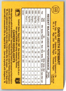 1986 Donruss Keith Stewart