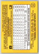 1987 Donruss Walt Terrell