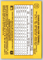 1987 Donruss Walt Terrell #180