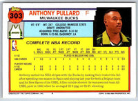 1991 Topps Anthony Pullard #303