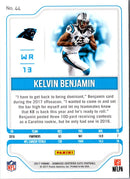 2017 Panini Kelvin Benjamin/Steve Smith Sr.