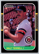 1987 Donruss Walt Terrell