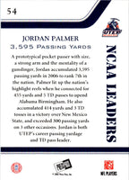 2007 Press Pass Jordan Palmer #54