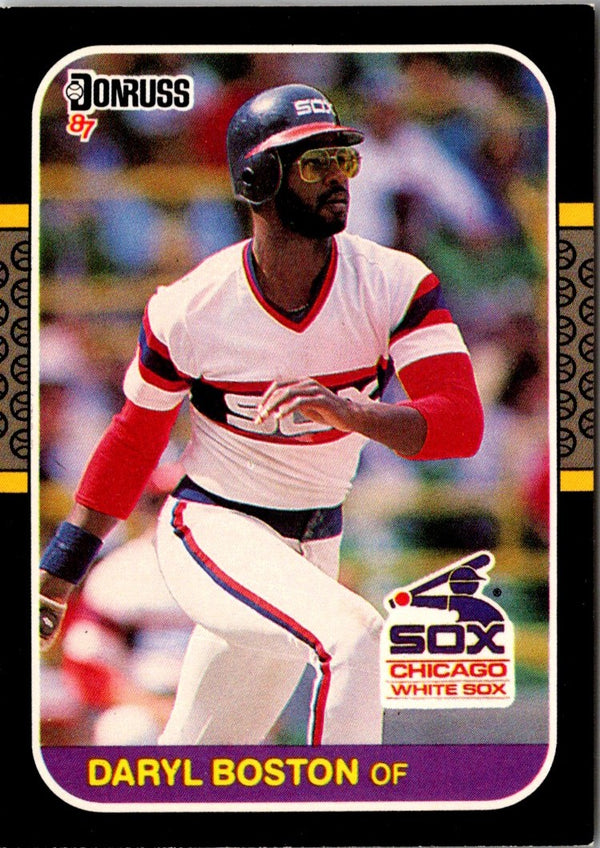 1987 Donruss Daryl Boston #137