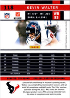 2011 Score Kevin Walter #118