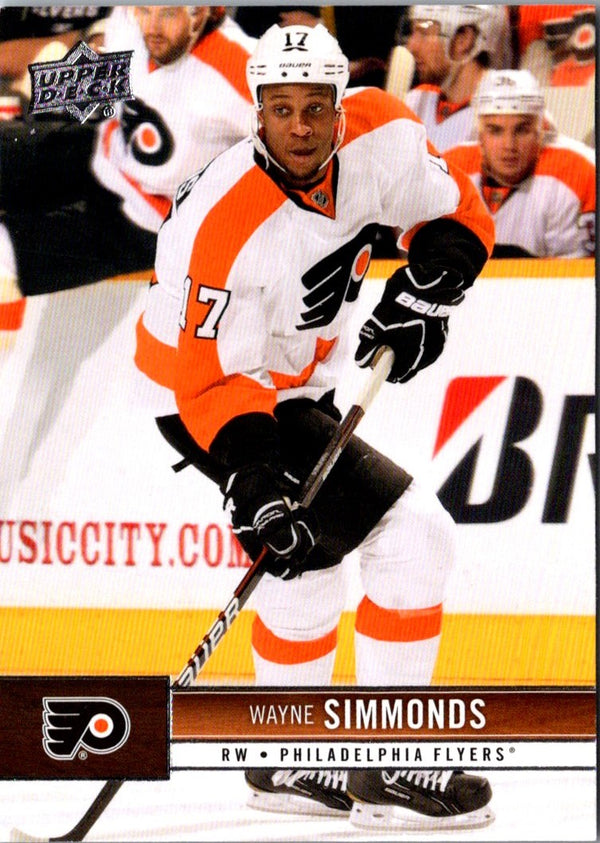 2012 Upper Deck Wayne Simmonds #133