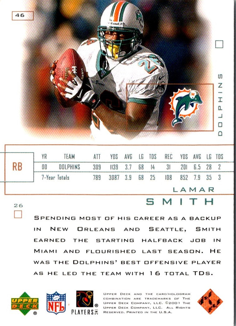 2001 Upper Deck Pros & Prospects Lamar Smith