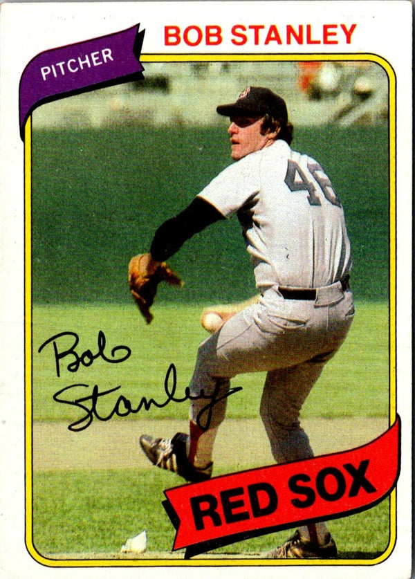 1980 Topps Bob Stanley #63