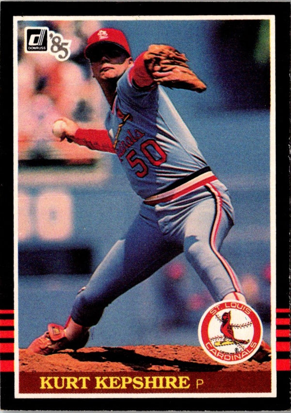 1985 Donruss Kurt Kepshire #382 Rookie