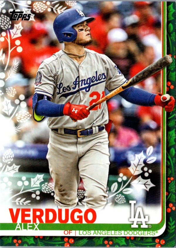 2019 Topps Holiday Alex Verdugo #671