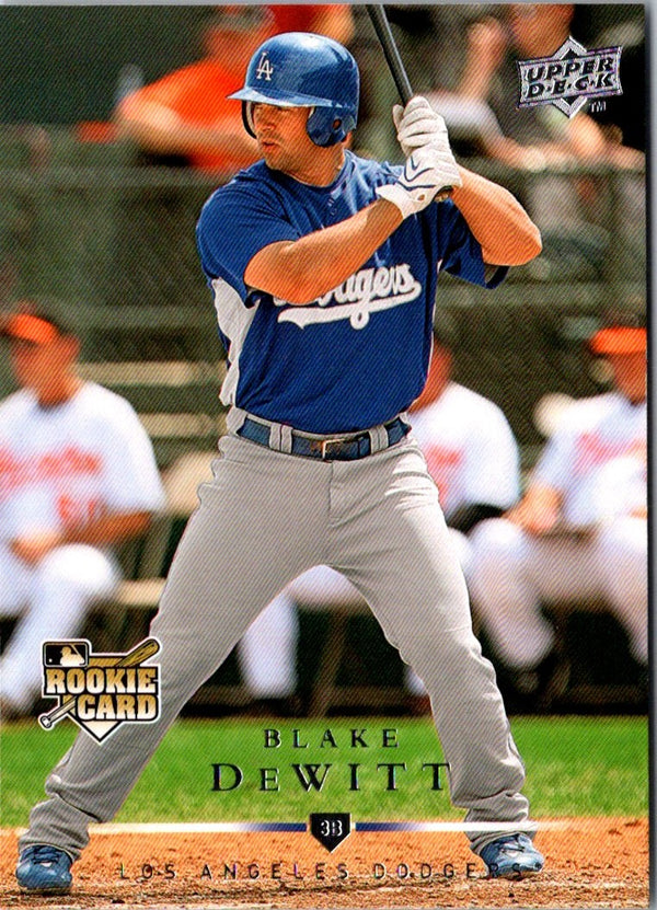 2008 Upper Deck Blake DeWitt #715 Rookie