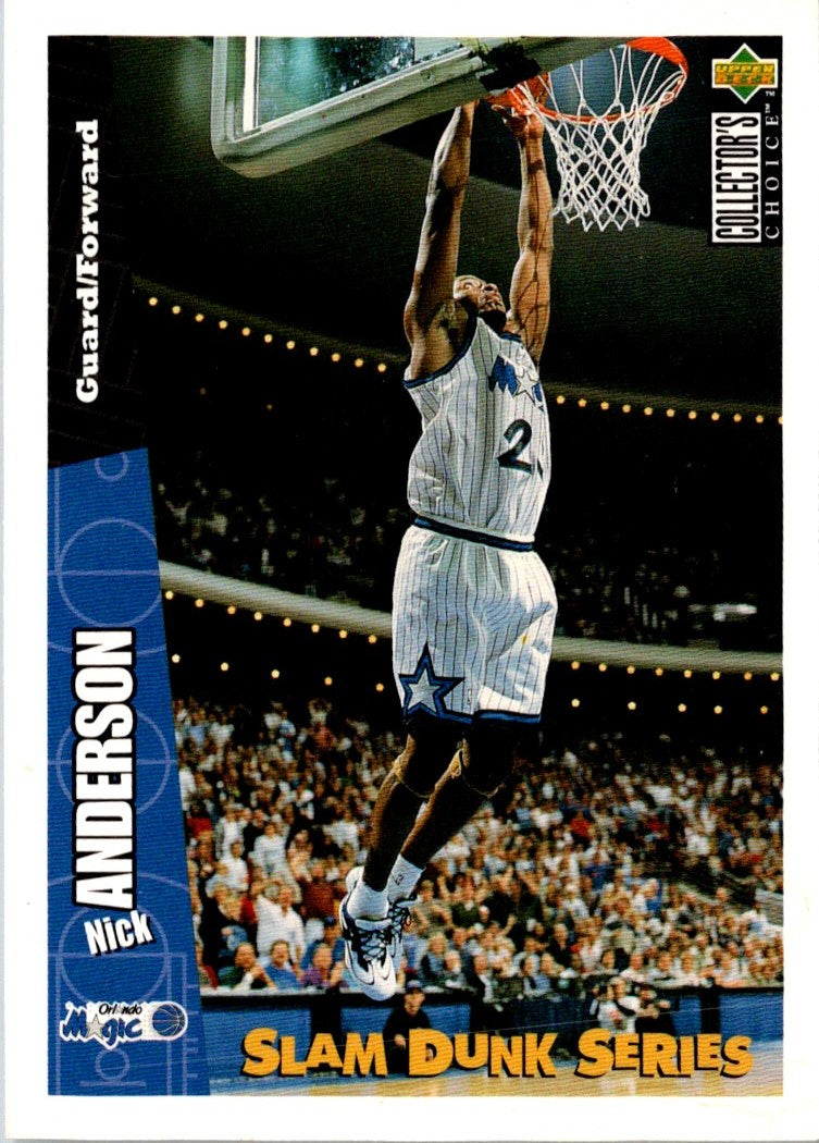 1996 Upper Deck Slam Dunk Series Nick Anderson