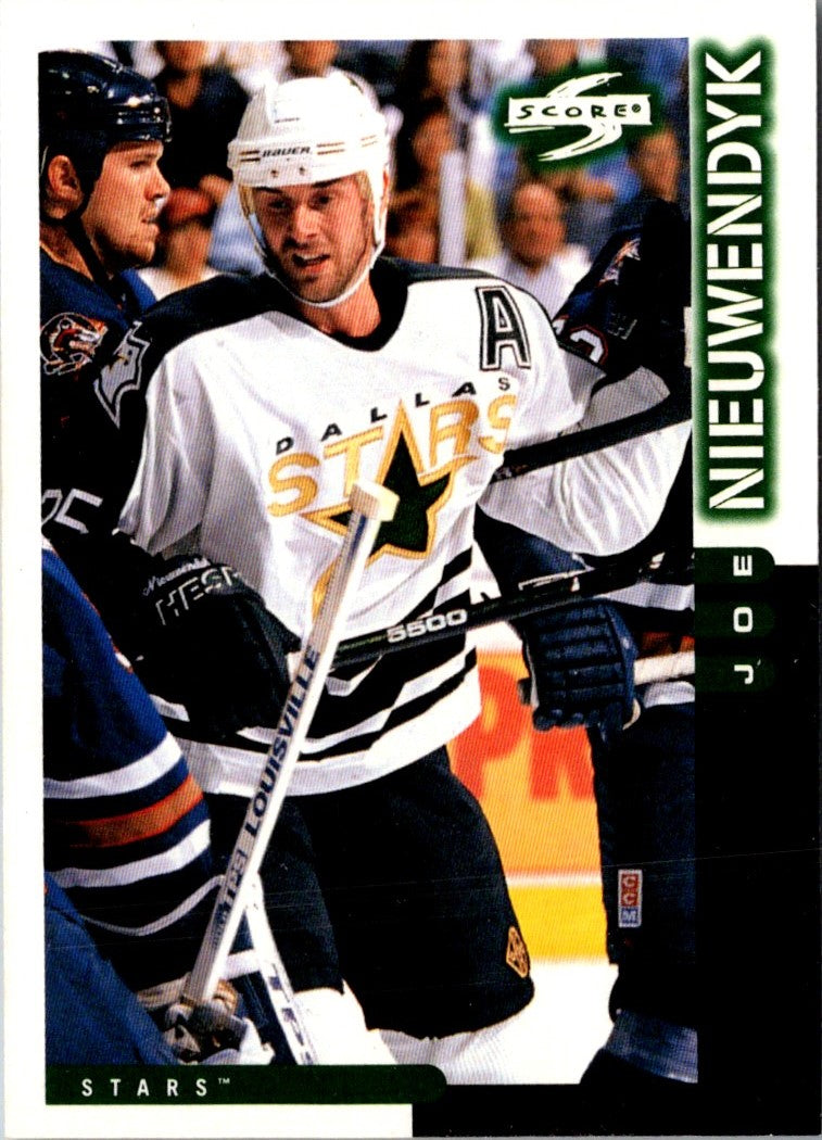 1997 Score Dallas Stars Sheet Joe Nieuwendyk