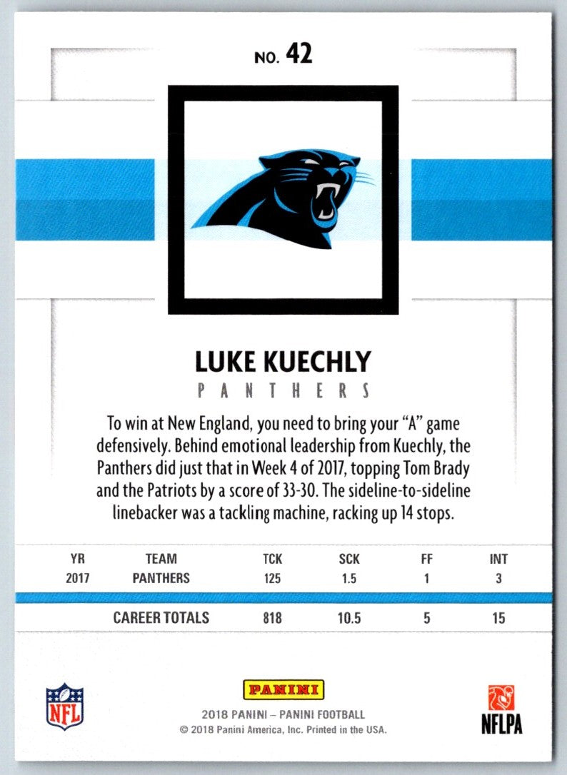 2018 Panini Luke Kuechly