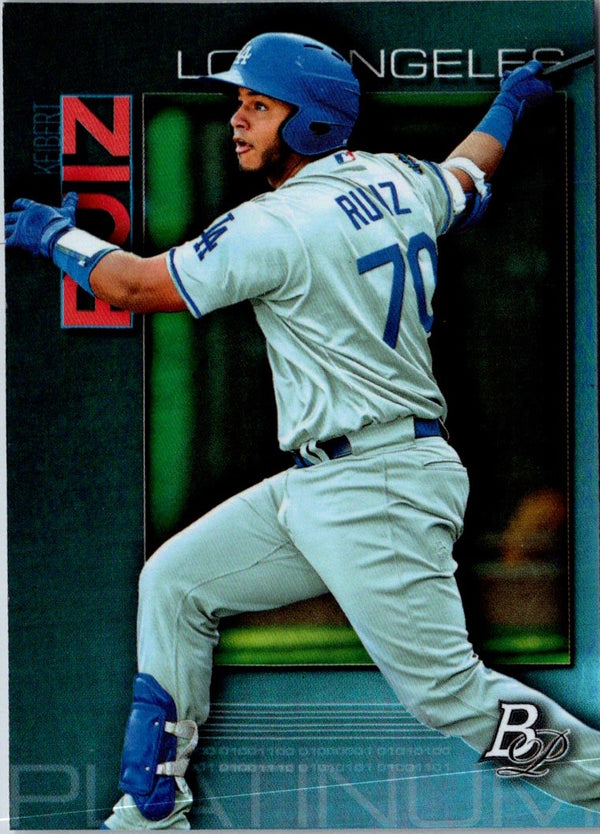 2020 Bowman Platinum Top Prospects Keibert Ruiz #TOP-77