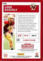 2017 Panini Contenders Draft Picks Luke Kuechly #68
