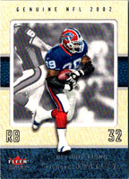 2002 Fleer Genuine Richard Huntley #95