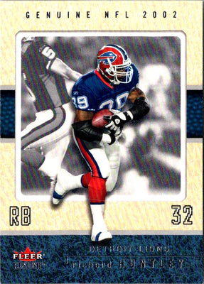 2002 Fleer Genuine Richard Huntley #95