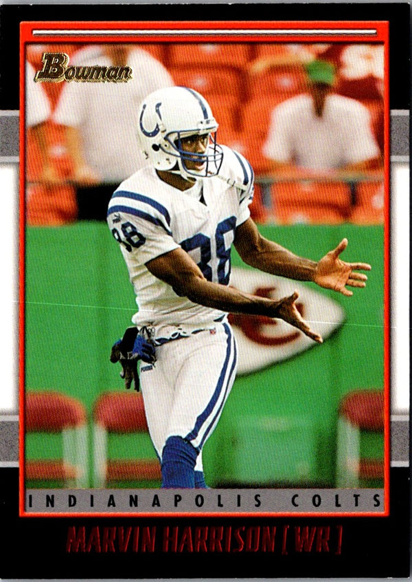 2001 Bowman Marvin Harrison #93