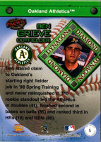 1999 Pacific Dynagon Diamond Ben Grieve #5