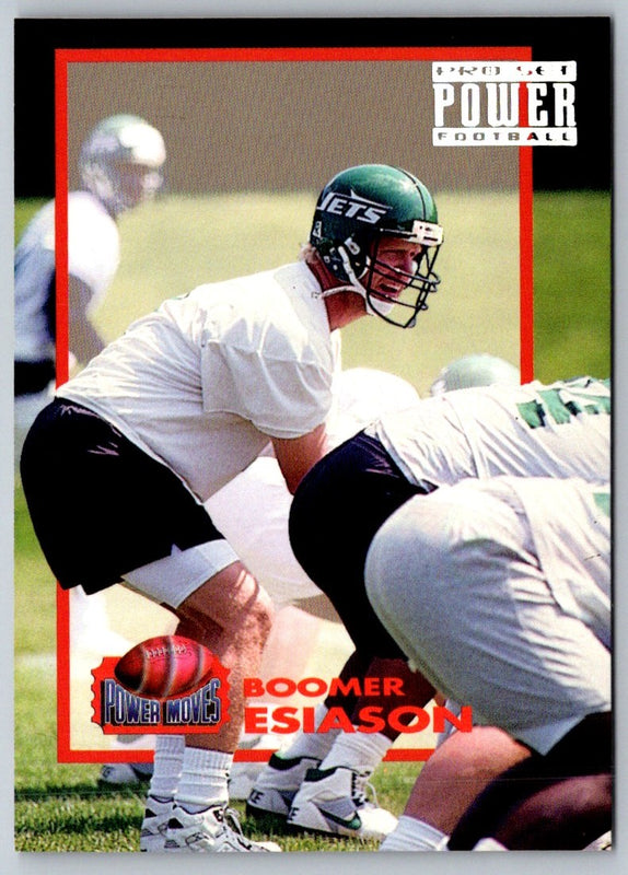 1993 Pro Set Power Moves Gold Boomer Esiason #PM19