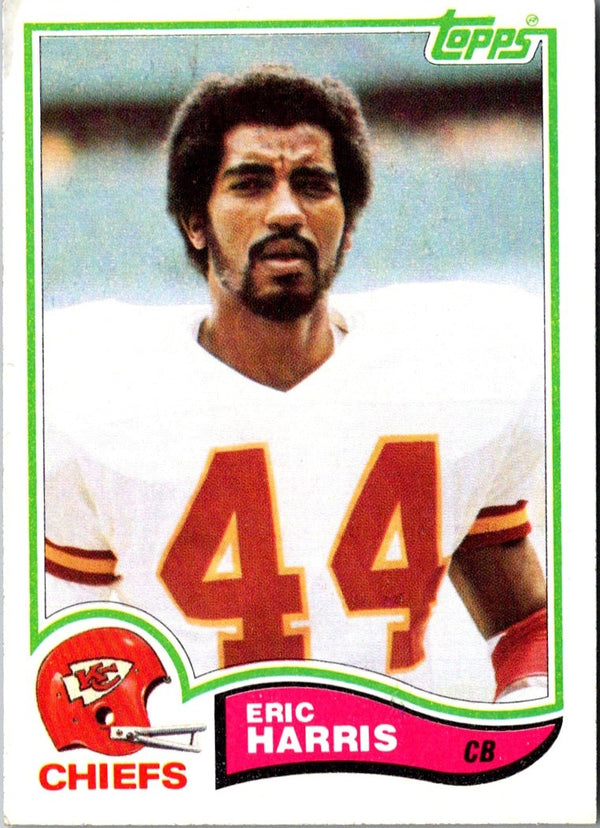 1982 Topps Eric Harris #117