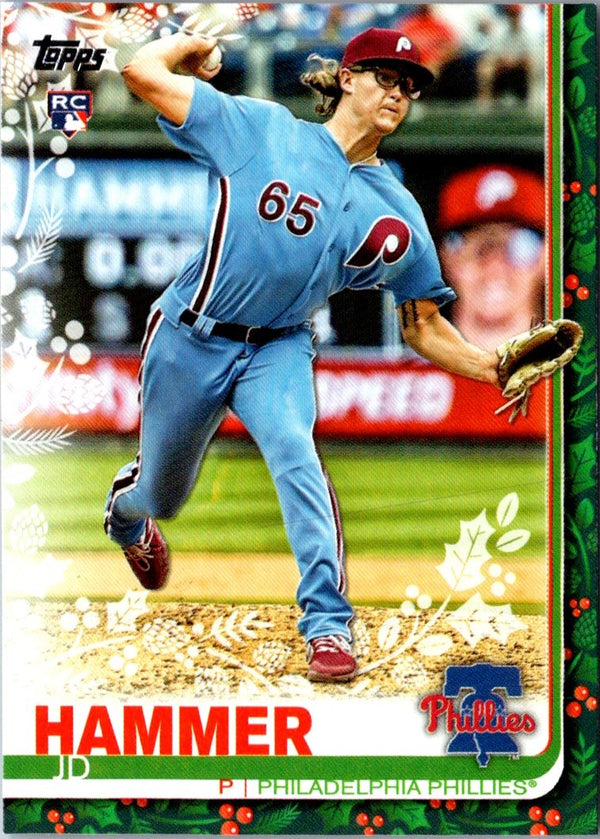 2019 Topps Holiday JD Hammer #HW7 Rookie