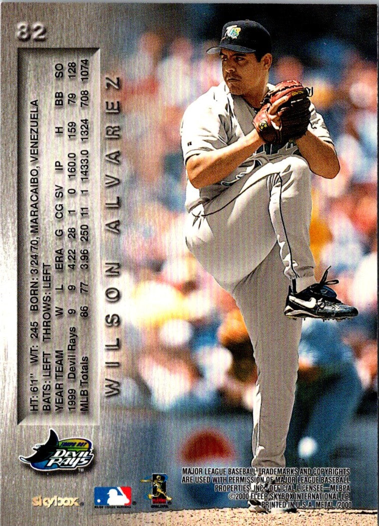 1999 SkyBox Premium Wilson Alvarez