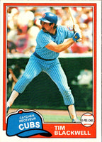1981 O-Pee-Chee Tim Blackwell #43