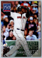 2019 Topps Chrome Update Edition 150 Years of Professional Baseball David Ortiz #150C-2