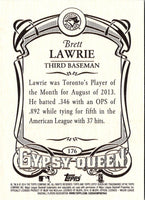 2014 Topps Gypsy Queen Brett Lawrie #176