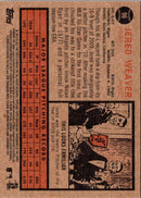 2011 Topps Heritage Jered Weaver