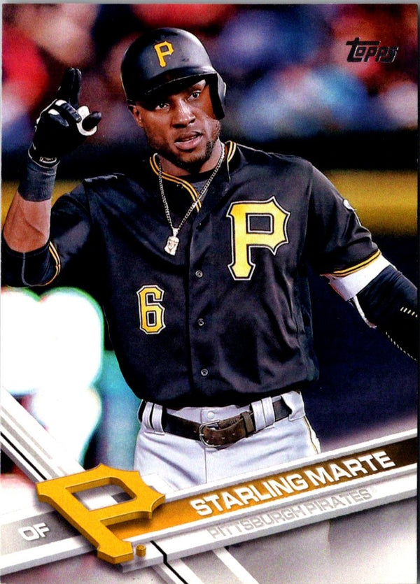 2017 Topps Starling Marte #58