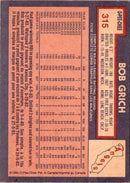 1984 O-Pee-Chee Bob Grich