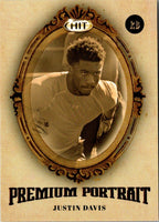 2017 SAGE HIT Premium Portrait Justin Davis #PP-JD