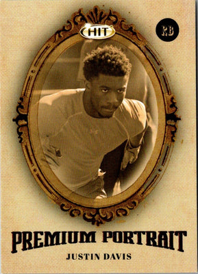 2017 SAGE HIT Premium Portrait Justin Davis #PP-JD
