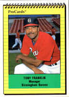 1991 ProCards Tony Franklin #1469
