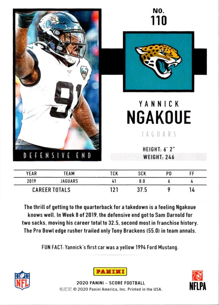 2020 Score Yannick Ngakoue