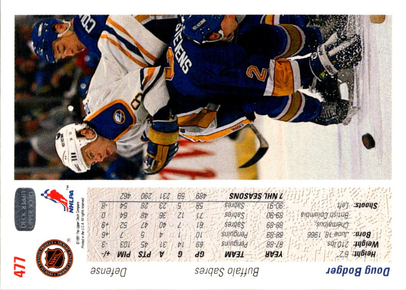 1991 Upper Deck Doug Bodger