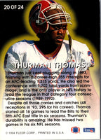 1994 Fleer All-Pro Thurman Thomas #20
