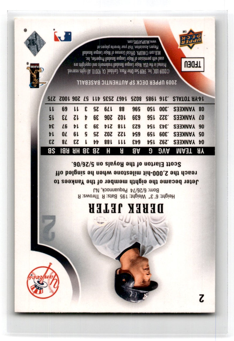 2009 Upper Deck Goodwin Champions Derek Jeter